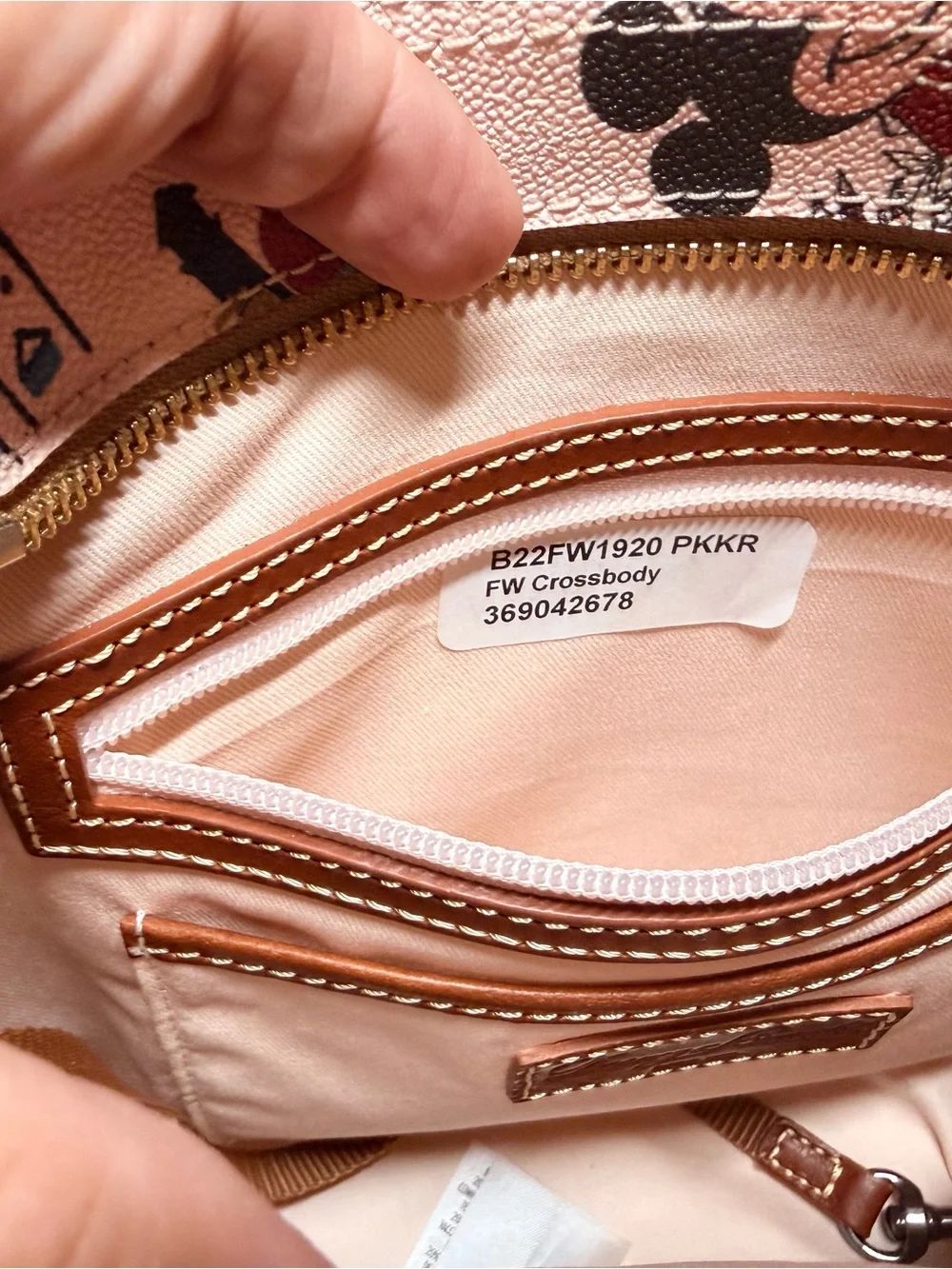 Dooney & Bourke Disney 2022 Epcot International Food & Wine Festival Crossbody